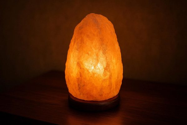 Crystal Salt Rock Himalayan Desk Lamp Natural Night Light